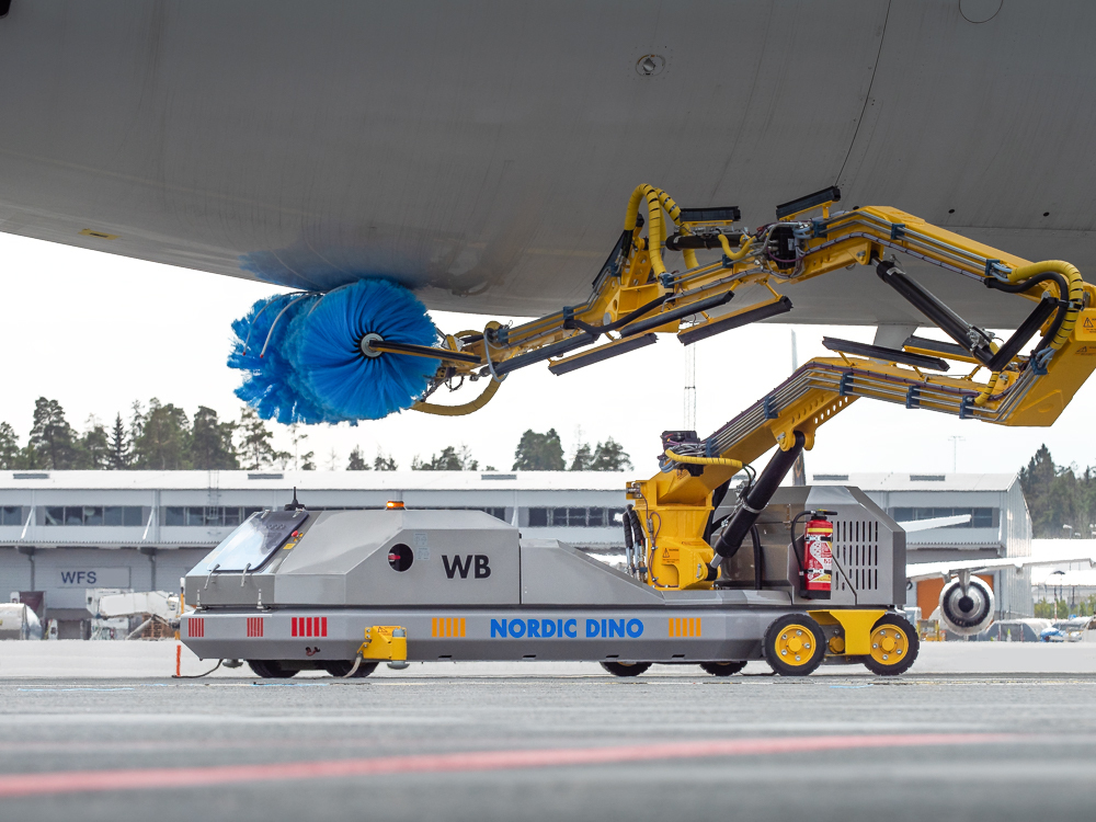 Sustainability in Aviation Maintenance Enhancing Efficiency with Automated Washing Systems