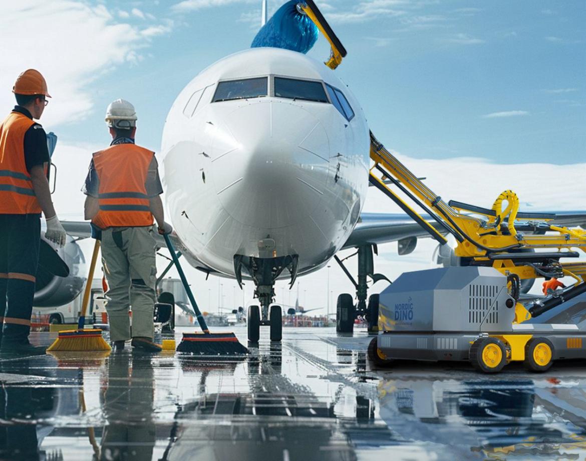 Is manual aircraft washing a thing of the past?